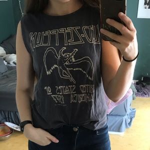 Led Zeppelin tank top